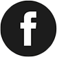 facebook icon on a splash of blue color